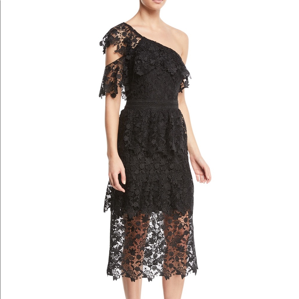 NEW Joie Belisa Dress Black Lace